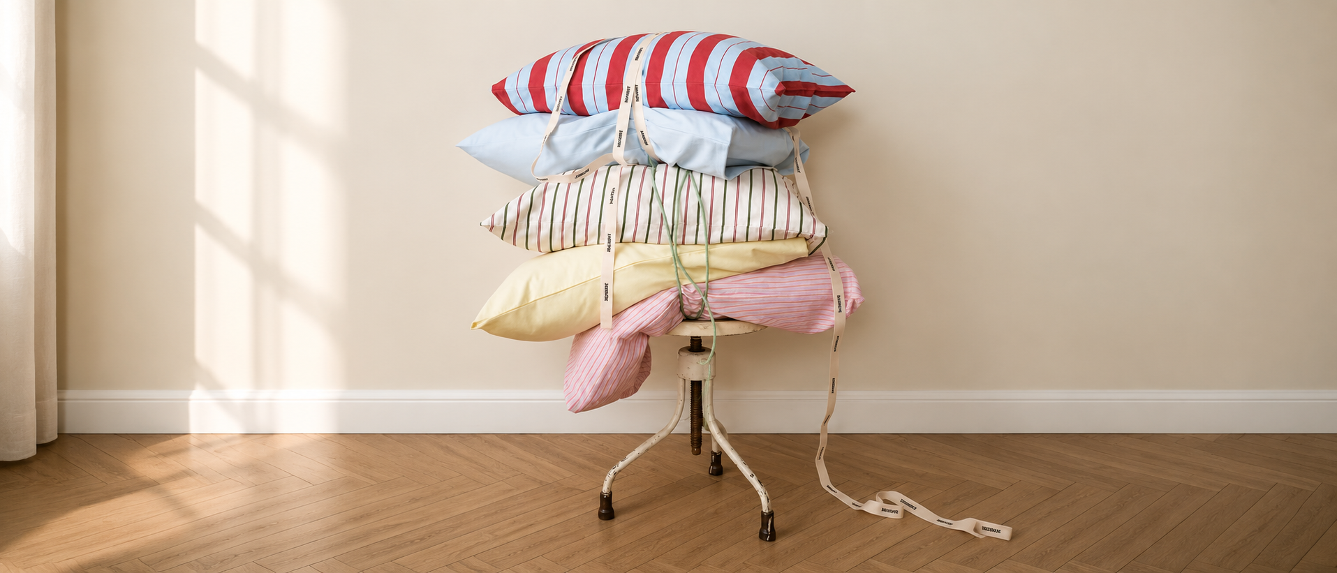 Soft cushions and blankets for a comfortable home